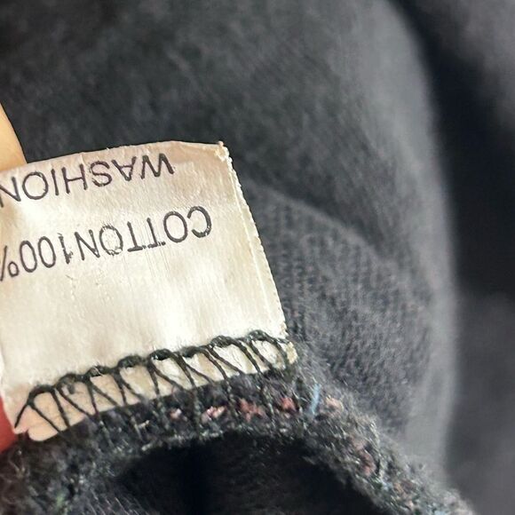 PEACOCK WAYS Ladies Tunic Black One Size Lagenlook Artsy Art To Wear Boho Casual - Picture 5 of 12